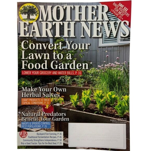 Mother Earth News Magazine 6 Issues Full Year Feb 2022 - Jan 2023 Homesteading - Picture 4 of 7